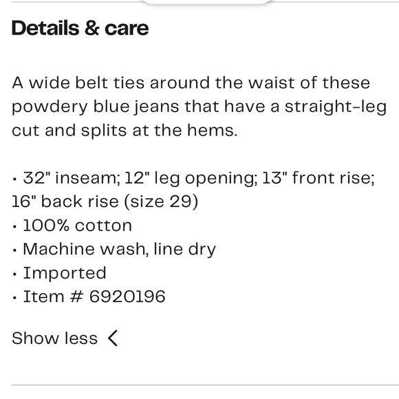 Rag & Bone Mia Yoke Straight Leg Jeans - Picture 5 of 8